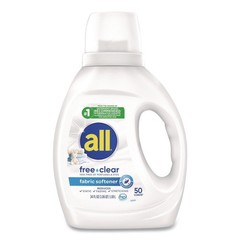 Dial 47430 34 oz Bottle Liquid Fabric Softener – Fragrance Free (6/CT) New