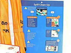 NEW Spill Station Clean Up Kit w Absorbing Powder (Spill Magic), PPE Kit, + More