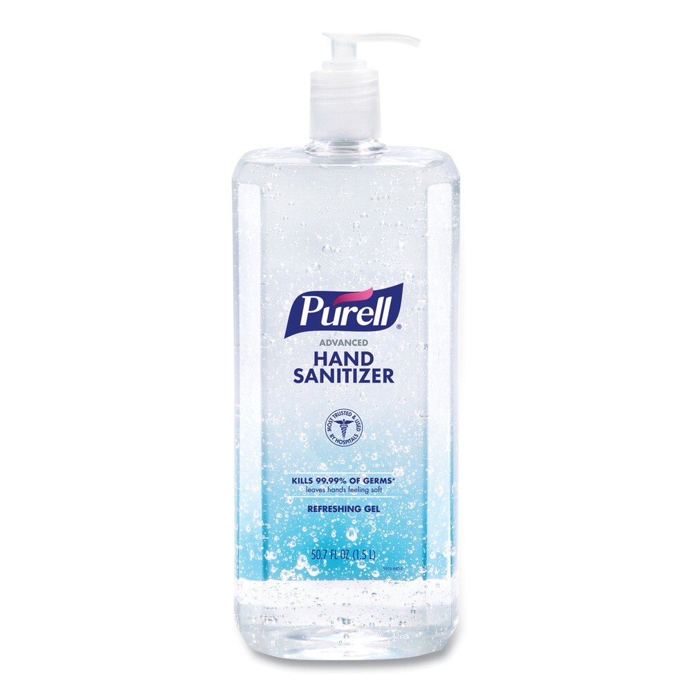 PURELL 501504EA 1.5L Advanced Hand Sanitizer Refreshing Gel New