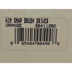 Carlisle WIN SNAP BRUSH DRIVER ORANGE 364112BD