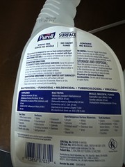 PURELL Healthcare Surface Disinfectant Fresh Citrus 3 Pack With Sprayer 96oz