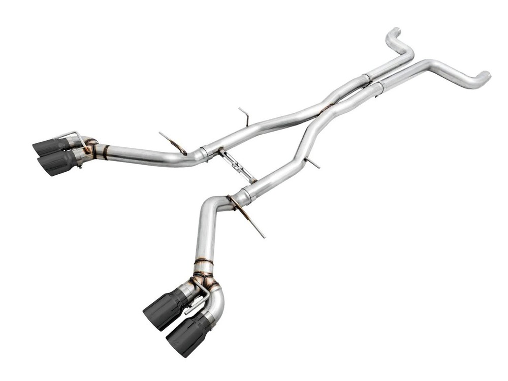 16-24 Camaro LT1 SS ZL1 Exhaust Quad Black Tips