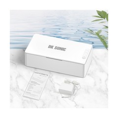DK SONIC 450ML Ultrasonic Cleaner,24W Household Ultrasonic Jewelry Cleaner wi…