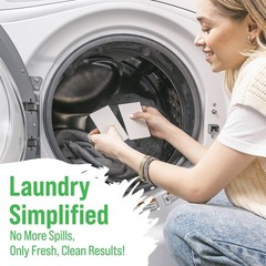 Rockin’ Green Active Wear Travel Laundry Detergent 104 Loads, Unscented