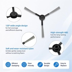 Replacement Parts Compatible with WYZE Robot Vacuum Cleaner BlackRoller