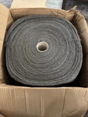 115 FT (5 LB) Steel Wool Grade #0 (FINE GRADE) JUMBO roll, Roll, Multi Purpose.