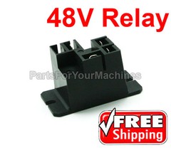 DC RELAY, BATTERY CHARGER, 30A, 48V, LESTER CHARGERS, POTTER & BRUMFIELD, NEW