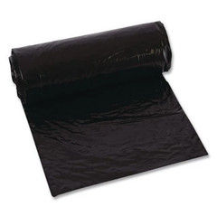Trinity Plastics Can Liners, 33 gal, 1.6 mil, 23×39″, Black, Flat Pack, 100/CT