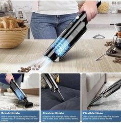 Cordless Bagless Handheld Vacuum, Washable Filter, Pet Hair, Dock & Tools