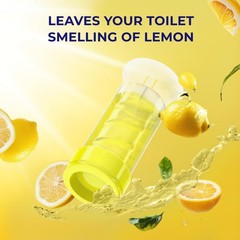 Infiniti Clean Toilet Gel Stamp, 5 Pack (Total 1.9 Fl Oz (Pack of 1), Yellow