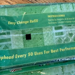 Lot of 2 Libman Gator Mop Refill Heads 3021 – 9″ Length – NEW