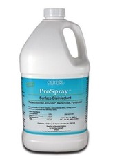 *4-Pack* Certol ProSpray Surface Disinfectant in Lemon Scent 1 Gallon PSC128