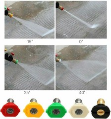 5 Nozzle Tip for 4000 PSI High Pressure Washer Gun Car Wash Foam Spray Replace