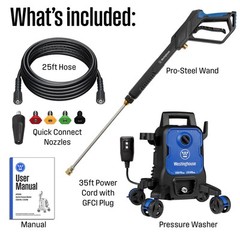Westinghouse Open Box 2300 PSI 1.76 GPM Electric Powered Pressure Washer