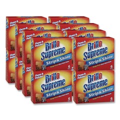 Brillo 23306 Strip and Shine 2.5″ x 2″ Steel Wool Balls – Gray (24/Carton) New