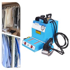 Commercial Electric Steam Iron With Boiler For Dry Cleaner Curtain Blue 110V New