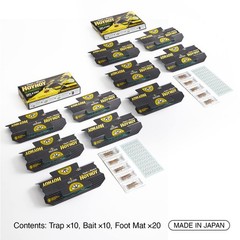 HOY Trap A Roach – 10 Traps [2 Pack] Baited Glue Traps, Great for Home…