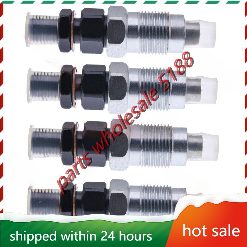 4PCS Fuel Injector Assy 19667-53000 1G111-53000 for Kubota G4200H G5200H G6200H