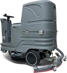 500X Automatic Battery-Powered Ride-On Floor Scrubber Machine,23.6 Brush