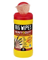 Big Wipes HD Pro+ Heavy-Duty Industrial Cleaning Wipes for Mechanics 80ct
