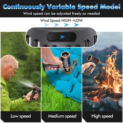 150000RPM Electric Air Duster: Continuously Variable Speed ​​Powerfu