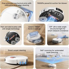 Xiaomi Robot Vacuum S40 Pro Smart Sweep Mop Robot 5200mAh Auto Cleaning Robot