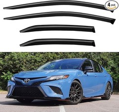 Window Visors Rain Guards for 2018-2024 Toyota Camry, Out-Channel Window Vent