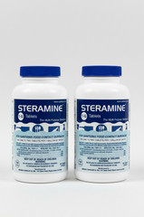 Steramine 1-G Tablets Multi-Purpose Sanitizer 150 Tablets Set of 2