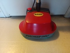 USED PULLMAN-HOLT GLOSS BOSS MINI FLOOR SCRUBBER & POLISHER/WAXER