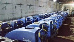 CLARKE FOCUS, ENCORE, 33-28″, Walk-Behind Floor Scrubber in AS-IS Condition