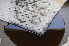 AABACO Oil Only Absorbent Pads – Heavy Weight Sheets (100ct Per Pack) 15 X 17…
