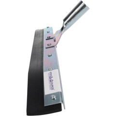 PRO SOURCE Curved 24″ Black Rubber-Blade Floor Squeegee, Handle Not Incl