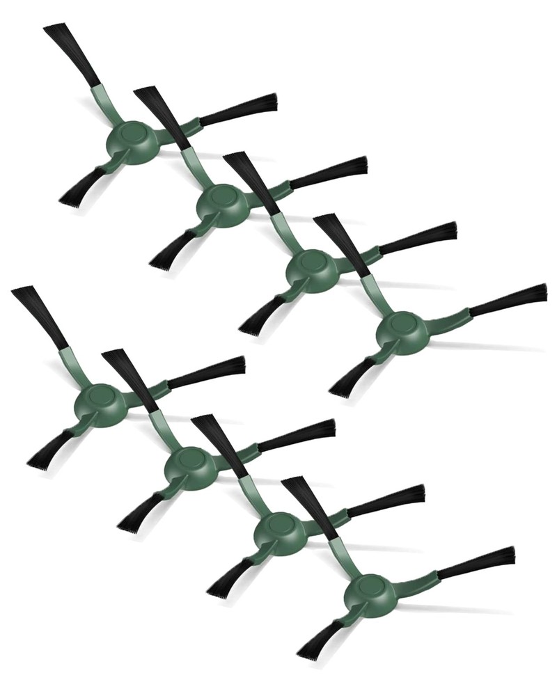 E-HAO Edge-Sweeping Brush Replacement Parts for 8 Pcs Roomba 104/105