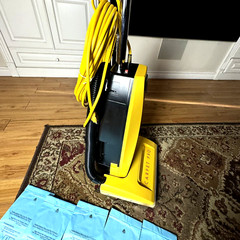 CARPET PRO COMMERCIAL UPRIGHT VACUUM MODEL CPU4T