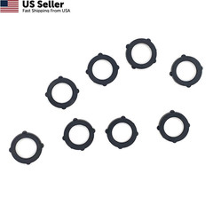 50 Pcs Black Heavy Duty Rubber Washer Garden Hose Washers, Fit 0.75 inches