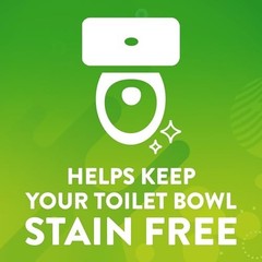 Scrubbing Bubbles Continuous Clean Toilet Drop-Ins, Automatic Blue Toilet Bowl C