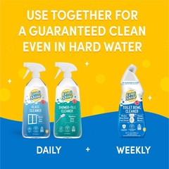 Lemi Shine Toilet Bowl Cleaner – Bleach-Free 24 Ounce (Pack of 3), white