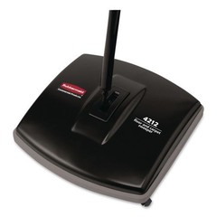 Rubbermaid Commercial 421288BLA 44 in. Floor and Carpet Sweeper – BK/GY New