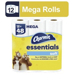 Procter & Gamble 03154 Essentials Soft Toilet Paper, 2-ply, 330 Sheets