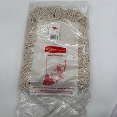 Rubbermaid Seco Disposaduster Cotton Mop Head Pad 18″ 1 Pack