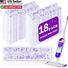 18 Pack Disposable Power Mop Refills for Swiffer Power Mop Pads FROM USA
