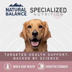 Natural Balance Specialized Nutrition Dry Dog Food Salmon And Oatmeal For Dogs