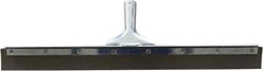 PRO SOURCE 18″ Rubber Blade Floor Squeegee Tapered End, Gray