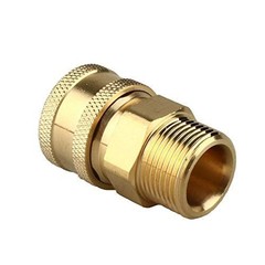MIZORLIE Pressure Washer Adapter Set,M22-15mm Male 1, Yellow M22-15mm