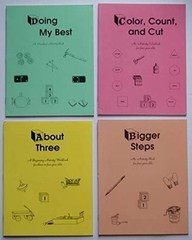 Rod and Staff Homeschool Preschool Activity Workbooks- Set of 4 (for 3 & 4 Ye…
