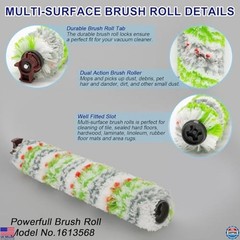 Lemige 3-Pack Brush Filter Set for Bissell CrossWave 3888A, 1785 Pet Pro, 2306A