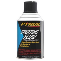PYROIL PYSFR7.5 Starting Fluid,7.2 Oz. 21A071