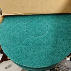 12″ Green Floor Scrubbing Pads Case of 5