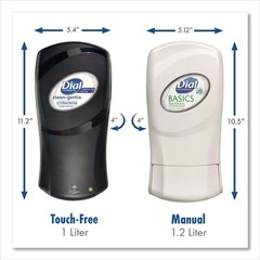 DIL 16656 FIT 4″ x 5.13″ x 10.5″ Universal Manual Dispenser – Ivory (3/CT) New