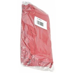 New Cotton Shop Towels, Red, 12 In X 12 In, Pk25, 21820